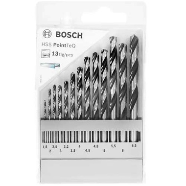 Набор сверл Bosch HSS PointTeQ 2608577349