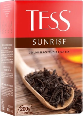 Чай листовой черный Tess Sunrise, 200 г