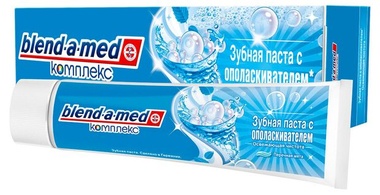 Зубная паста Blend-a-med Перечная мята с ополаскивателем, 100 мл