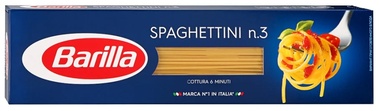 Barilla Макароны Spaghettini n.3, 450 г, 6 шт. (65 рублей за пачку)